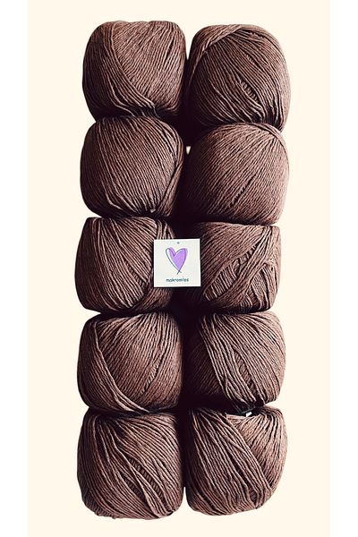 Makromİps 10 ΤΕΜ (50grx10) PREMIUM AMIGURUMI PUNCH ΣΙΝΤΡΙ ΒΡΕΦΙΚΟ ΜΑΛΑΚΟ ΒΑΜΒΑΚΙ ΠΛΕΚΤΟ ΣΙΝΤΡΙ ΧΟΜΠΙ