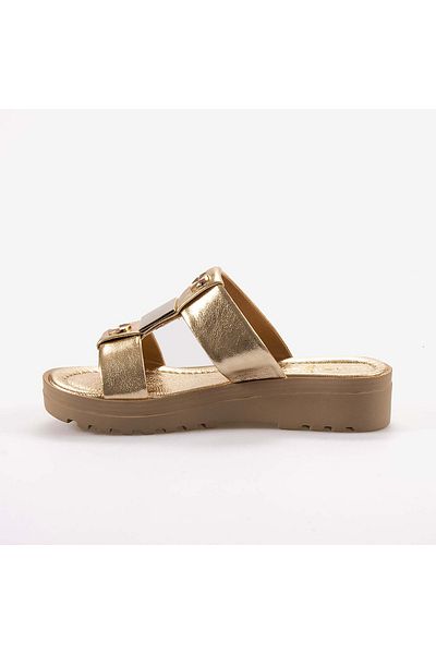 KEMAL TANCA Genuine Leather Women's Slippers 11953
