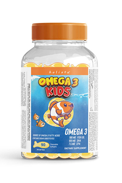 Sensilab مكمل غذائي اوميجا 3 للاطفال من هوليستا 90 قرص