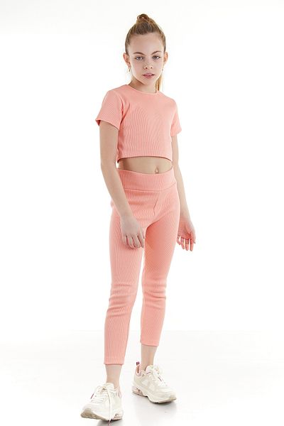 Colorinas Basic Capri Tshirt Set