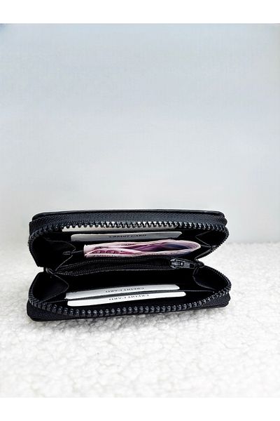şeffafavm Black Hand-Held a Quality Wallet