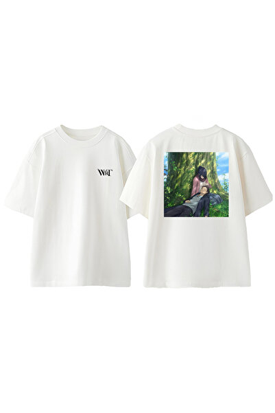 THEWERT Attack On Titan 25 Design Rukotvorska Torba Štampano Pamuk Bela Overs...