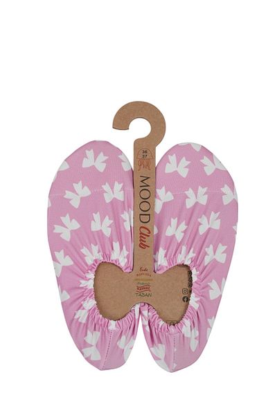 MOOD Club White Ribbon Sea Shoes and Multi-Purpose Anti-Slip Pool Booties