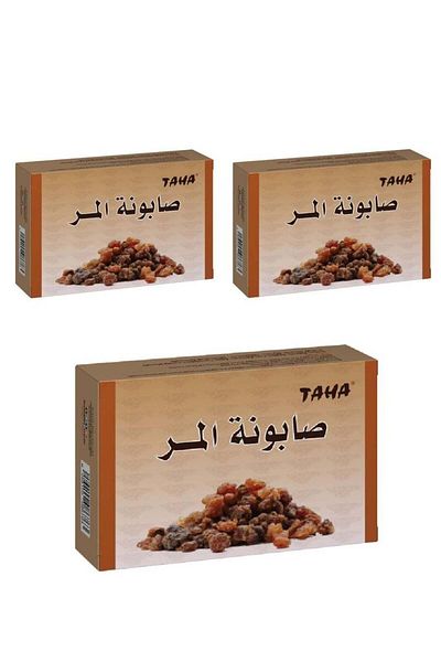 waiting Taha 3 Pieces Myrrh Soap 125g