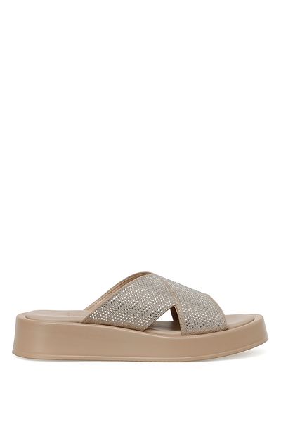 İnci Pony 3Fx Nude Women's Slippers