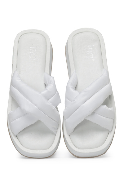 İnci Pearl Balmy 3Fx White Women's Slippers