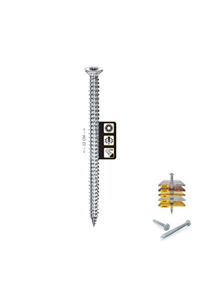 Std Buldex Vida Dübelsiz Montaj Vidası (12'lik) - 10 ADET