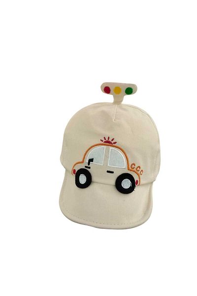 Aware Time 0-18 Months Unisex Children's Adjustable Back Figured Summer Hat