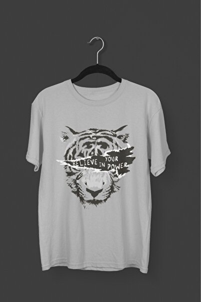 Butik تي شيرت رجالي/نسائي يؤمن بطباعة نقل الطاقة برقبة دائرية وأكمام قصيرة