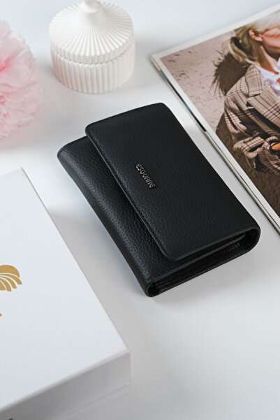 ESGUARE Kadın %100 Gerçek Deri Şık Cüzdan