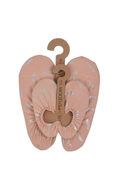 MOOD Club Pink Feather Sea Shoes and Multi-Purpose Anti-Slip Pool Booties