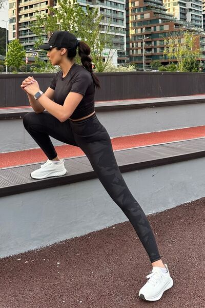 4upower Κολάν δερμάτινη εμφάνιση παραλλαγής