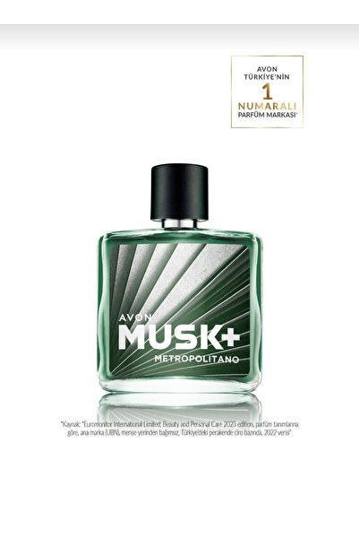 AVON Musk Metropolitano Erkek Parfüm Edt 75 ml