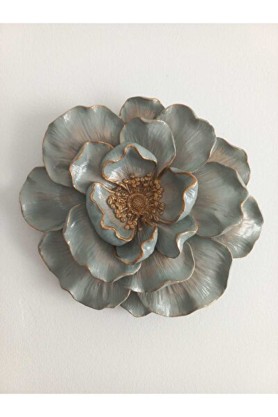 ZE DEKORASYON Ihlamur Yeşili Şık Duvar ve masa çiçeği 22x20cm