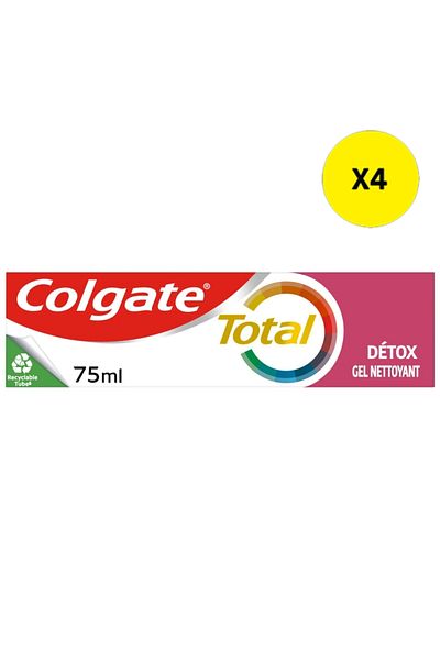 Colgate X4 - COLGATE TOOTHPASTE 75ML TOTAL DETOX
