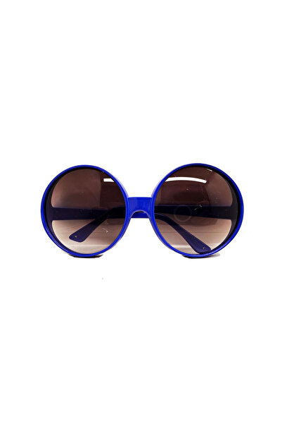 Skygo نظارات ريترو زرقاء من الثمانينيات والتسعينيات - تصميم دائري للحفلات من ...
