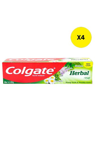 Colgate X4 - COLGATE TOOTHPASTE 75ML ORIGINAL HERBAL