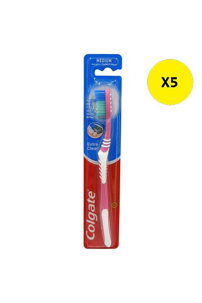 Colgate X5 - COLGATE EXTRA CLEAN TOOTHBRUSH