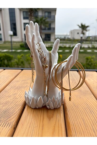 MEVV حامل خاتم ومجوهرات على شكل يد