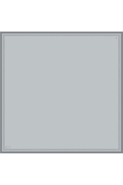 Belli Шарф з чистого шовку 4129D02 (твіл шовк) -0455 90 x 90 Срібний