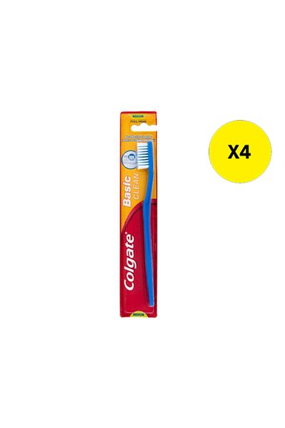 Colgate X4 - COLGATE BASIC CLEAN TOOTHBRUSH