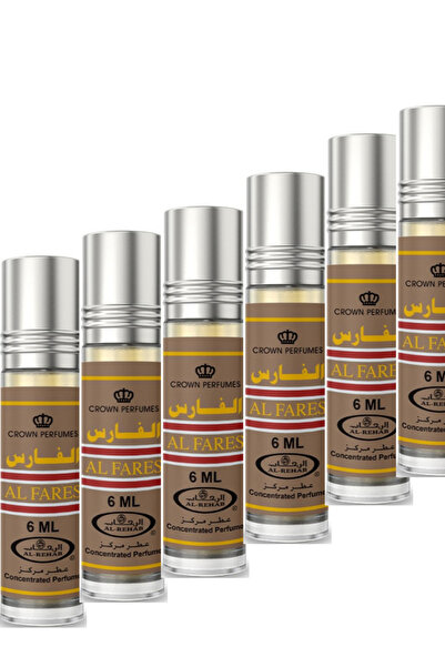 ALREHAB الرحاب عطر مركز الفارس 6 مل *6 قطع