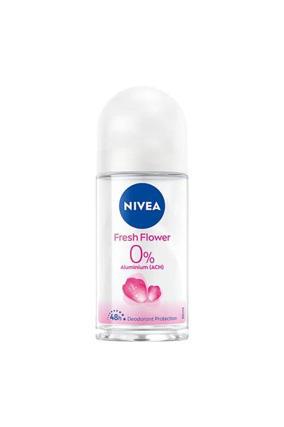 NIVEA ANTIPERSPIRANT ROLL ON 50ML FRESH FLOWER