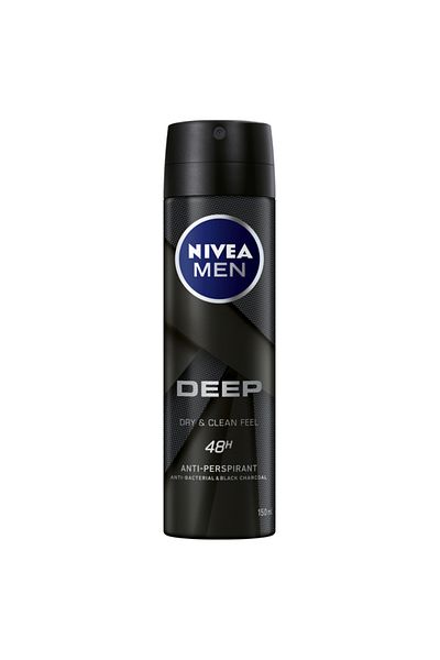 NIVEA ANTIPERSPIRANT DEO 150ML MEN DEEP