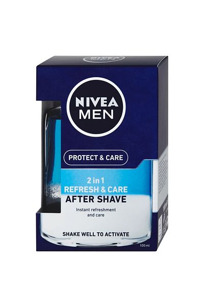 NIVEA AFTER SHAVE 100ML 2IN1 PROTECT CARE