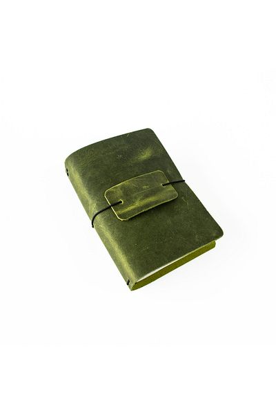noft Passport Size Travel Notebook Leather Notebook Case - Travel Notebook - 11 X 14 cm