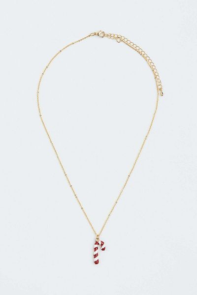 H&M Candy cane necklace
