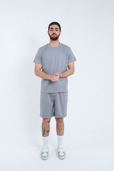 TKT Men's 2-Piece Combed Cotton Suit Regular Fit Cotton Lycra Fabric