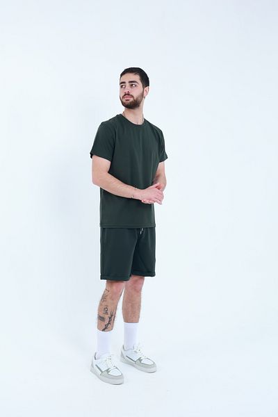 TKT Men's 2-Piece Combed Cotton Suit Regular Fit Cotton Lycra Fabric