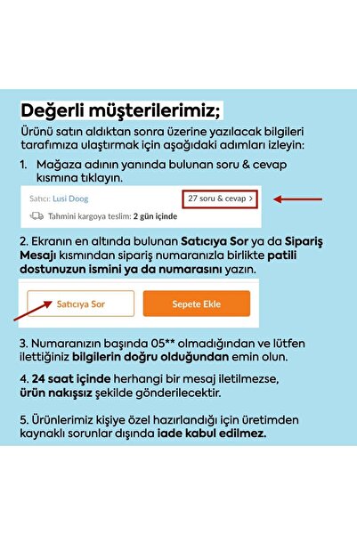 Lusi Doog Güvenlik Amaçlı Numaralı İsimli Köpek Göğüs Tasması Kişiye Özel Göğüs Tasması (Nakışlı)