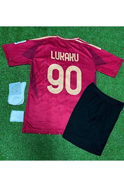 Lion Spor A.S. ROMA 2024/25 NEW SEASON ROMELU LUKAKU KIDS' JERSEY 4-PACK