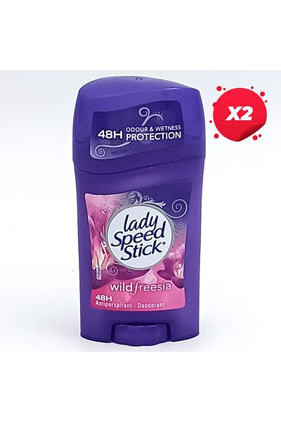 Lady Speed Stick X2 - LADY SPEED STICK ANTIPERSPIRANT STICK 40GWILD FREESIA