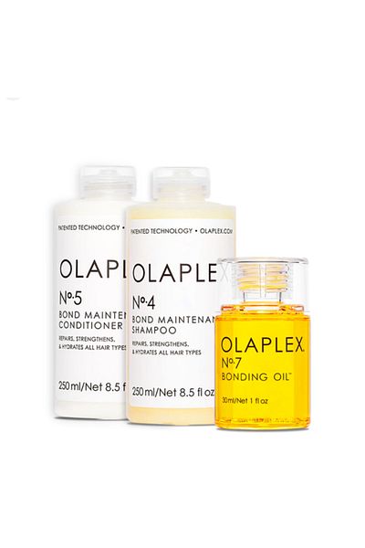 Olaplex Olaplex Complete Hair Repair Kit (Shampoo No. 4, Conditioner No. 5, Oil No. 7)