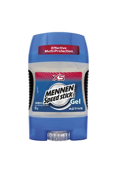MENNEN SPEED STICK ANTIPERSPIRANT STICK 85G GEL ACTIVE X5