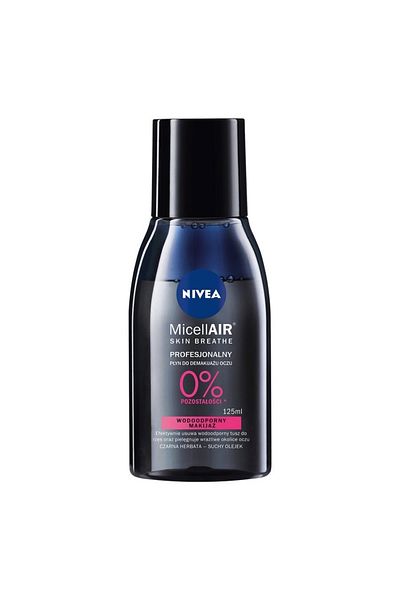 NIVEA EYE MAKE-UP CLEANSER 125ML BIPHASIC WATERPROOF SENSITIVE