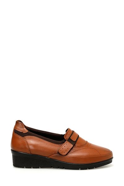 Polaris 5 Nokta 104542Z3PR Tan Women's Wedge Shoes