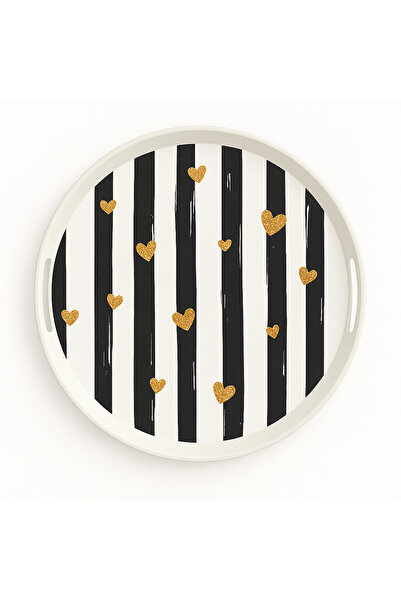 ela777 Yuvarlak Tepsi 39 Cm