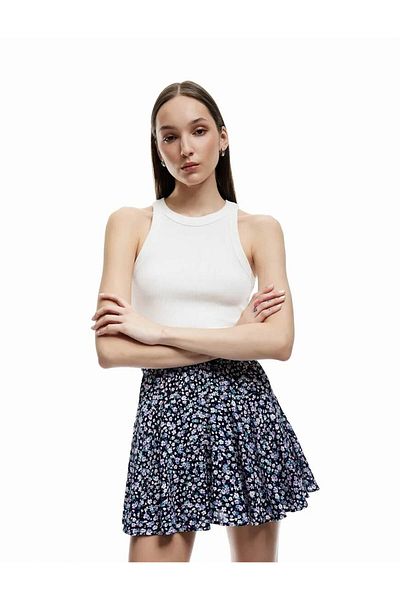 Koton Patterned Women's Skirt 5Sal70006Iw