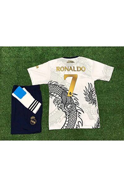 BYSPORTAKUS R.e.a.l.m.a.d.r.i.d 2023/24 Sezon (EJDERHA) Desenli Cristiano Ron...