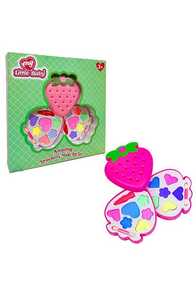 My Little Baby Makeup Set Strawberry Boxed Pink Double 3+