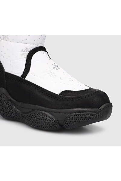 Kiddo Beyaz Kız Çocuk Kar Botu