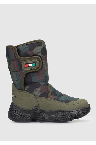 Kiddo Χακί Boy's Snow Boots - Άνετα και κομψά