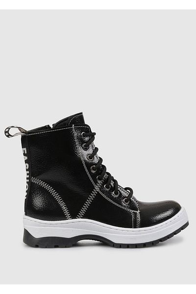Kiddo Girl's Black Boots