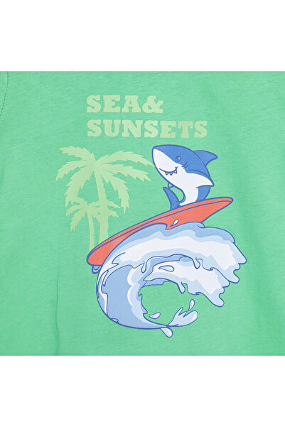 ebebek Hello Baby HelloBaby Baby Shark Ανδρικό μπλουζάκι Αγοράκι