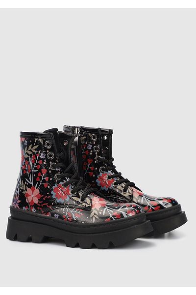 Kiddo Girl's Black Boots