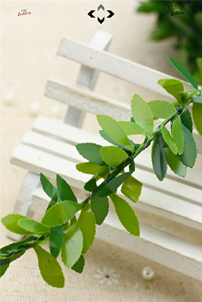 LİGROUND 7,5 metre Doğal Yaprak Görünümlü Kopmaz Tel Doğalgaz Borusu Gizleme Teli Yapay Yaprak Sarma Çok Amaç